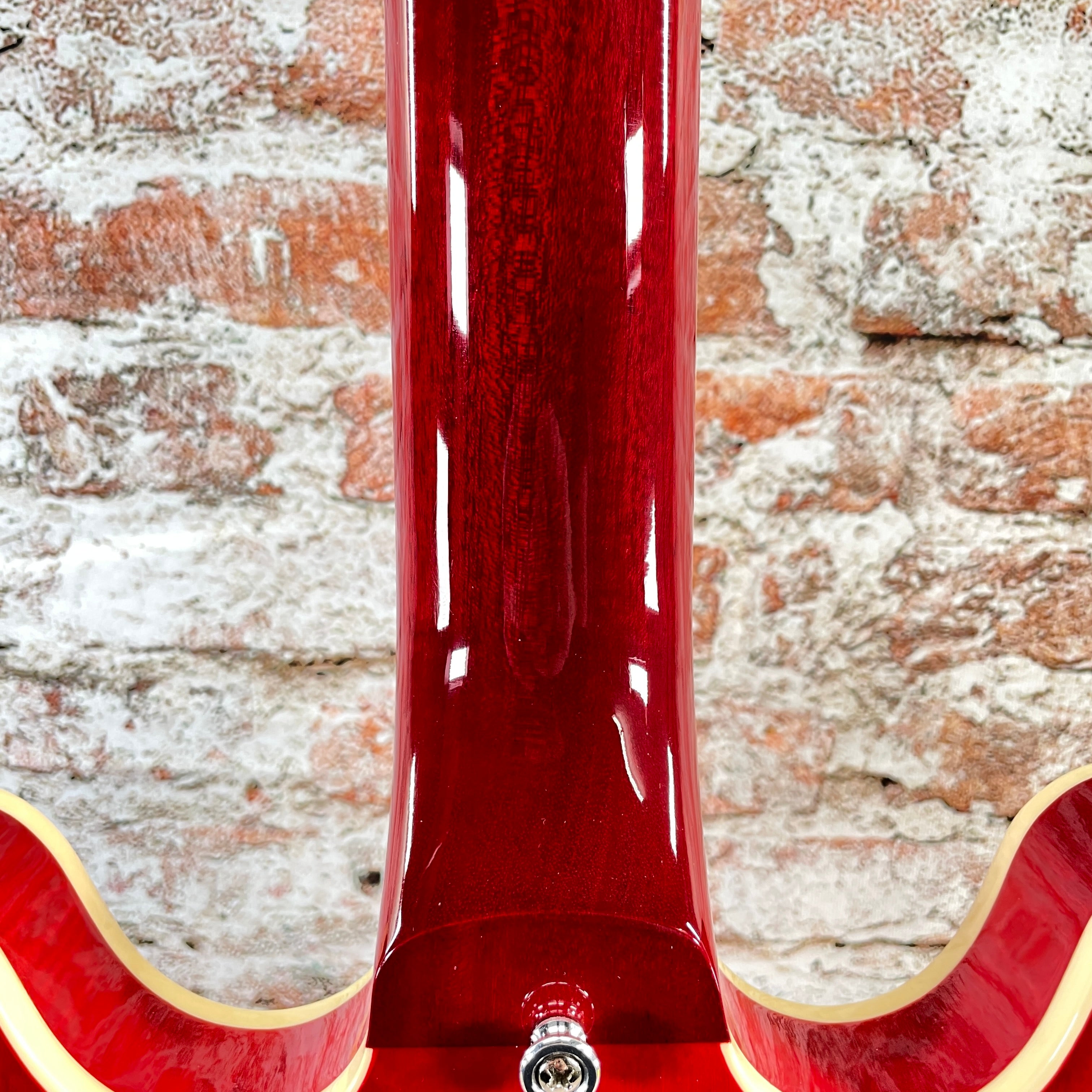 DEMO: Heritage Guitars Standard H535 Semi-Hollow Body Guitar - Trans Cherry