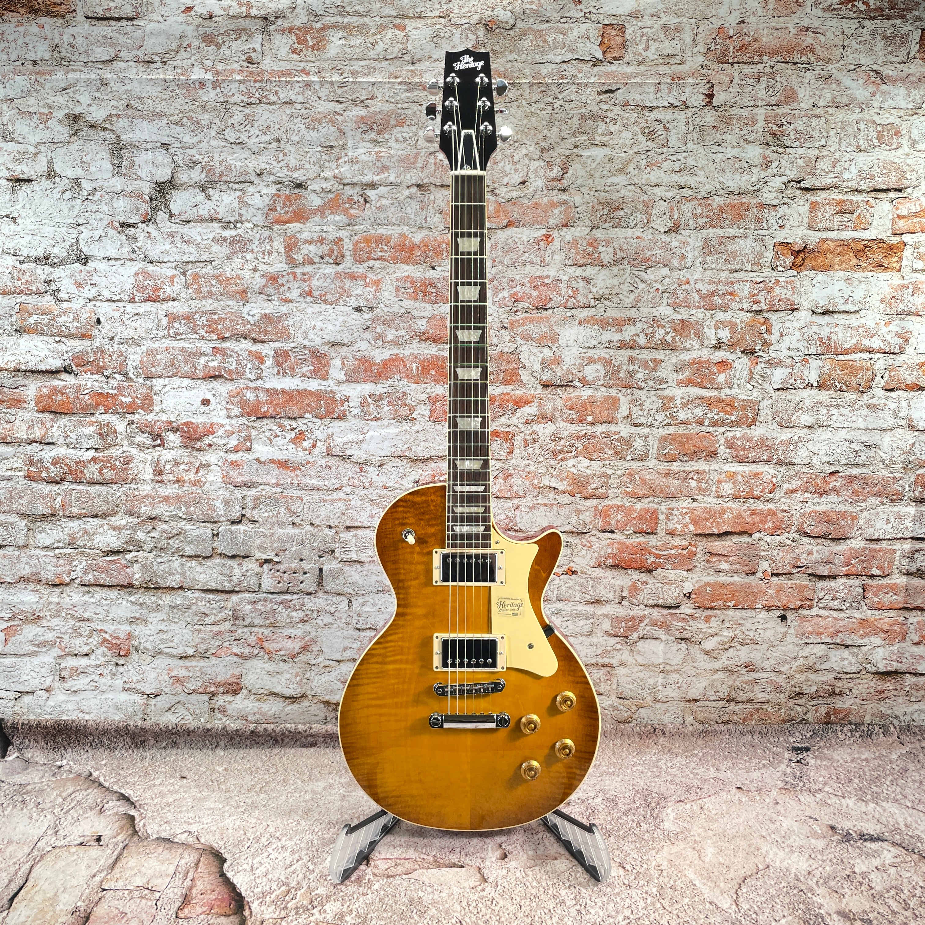 Heritage Guitars Electric Guitar Standard Collection H150 - Dirty Lemon Burst