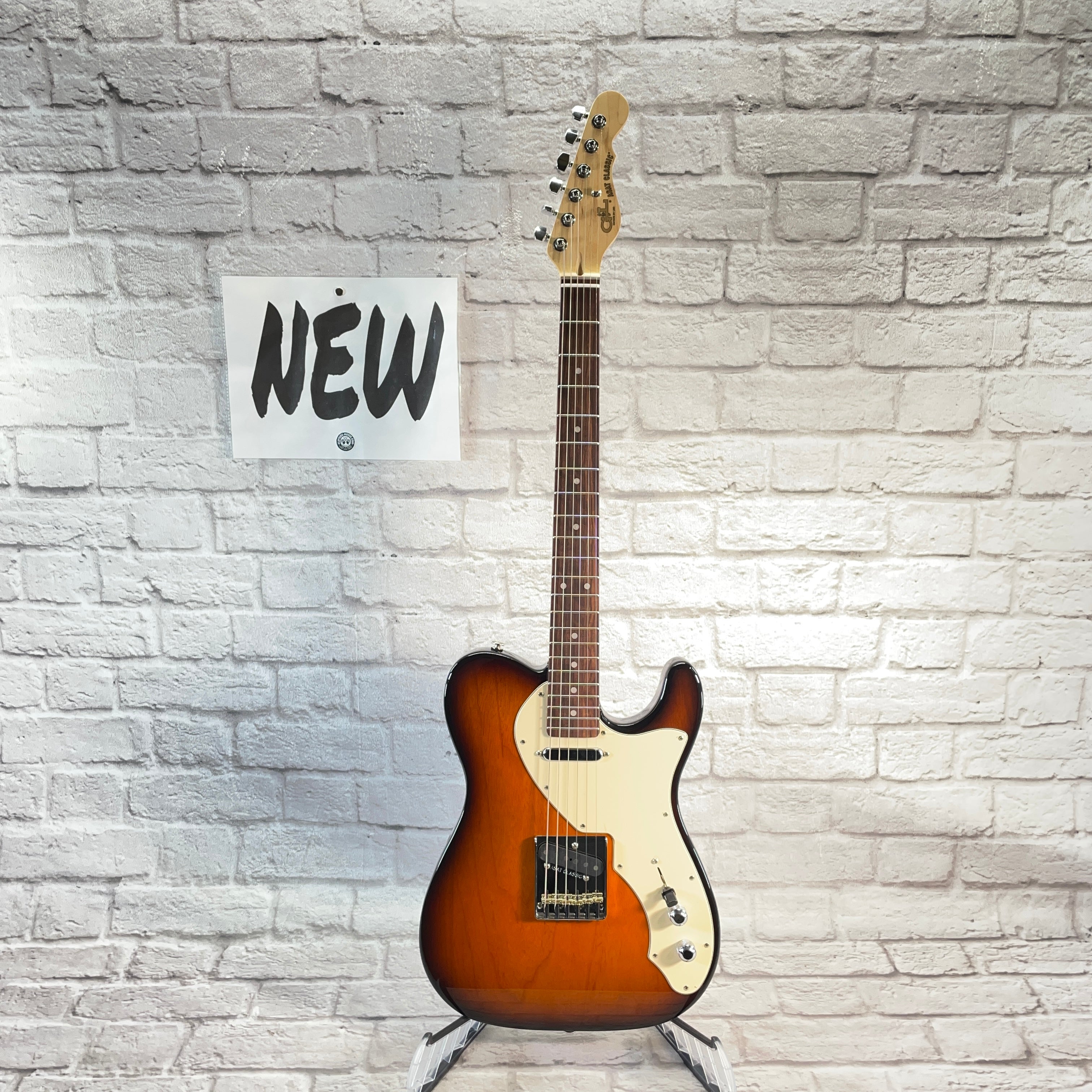 (Demo Model) : G&L Guitars Fullerton ASAT Classic Custom -  Autumn Burst
