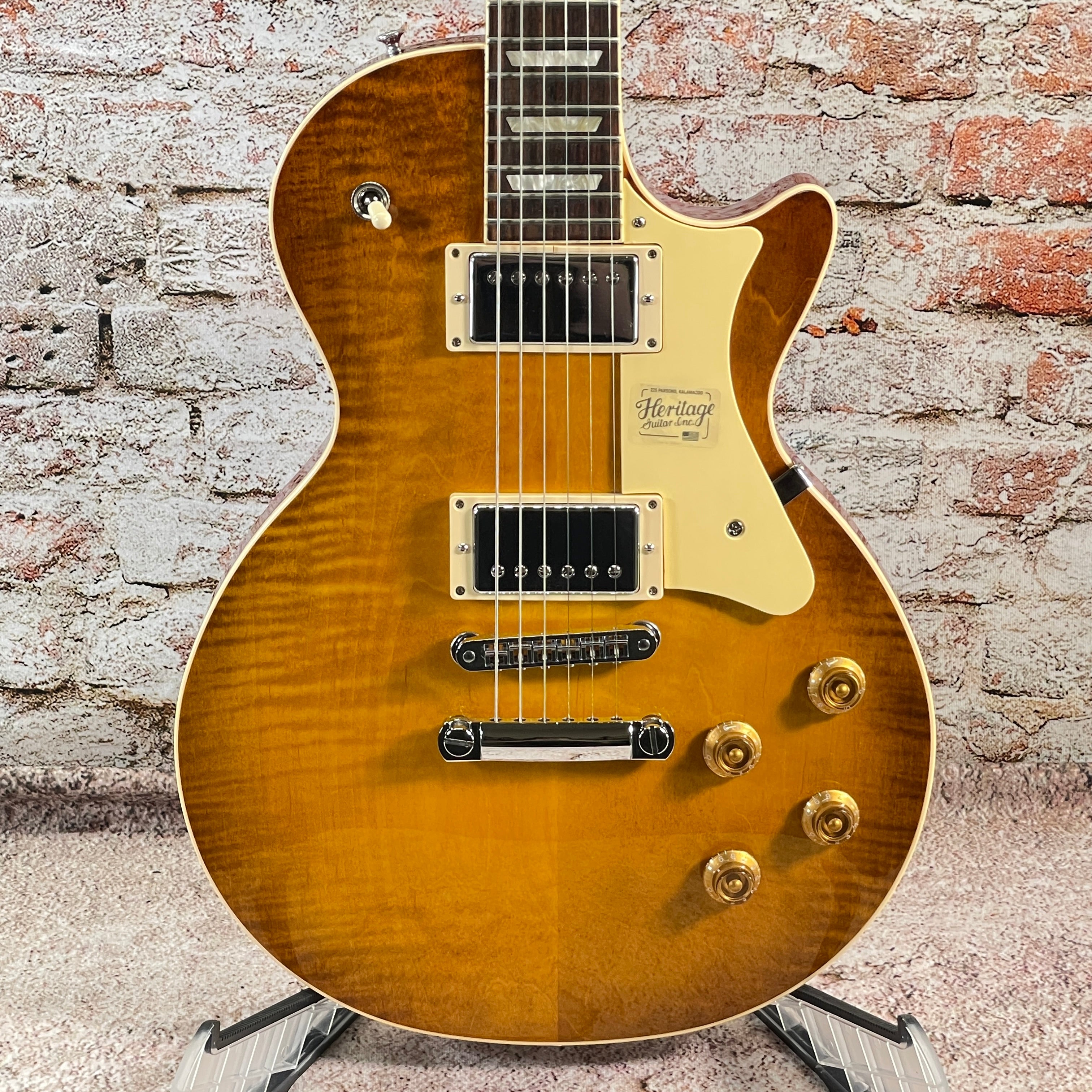 Heritage Guitars Electric Guitar Standard Collection H150 - Dirty Lemon Burst
