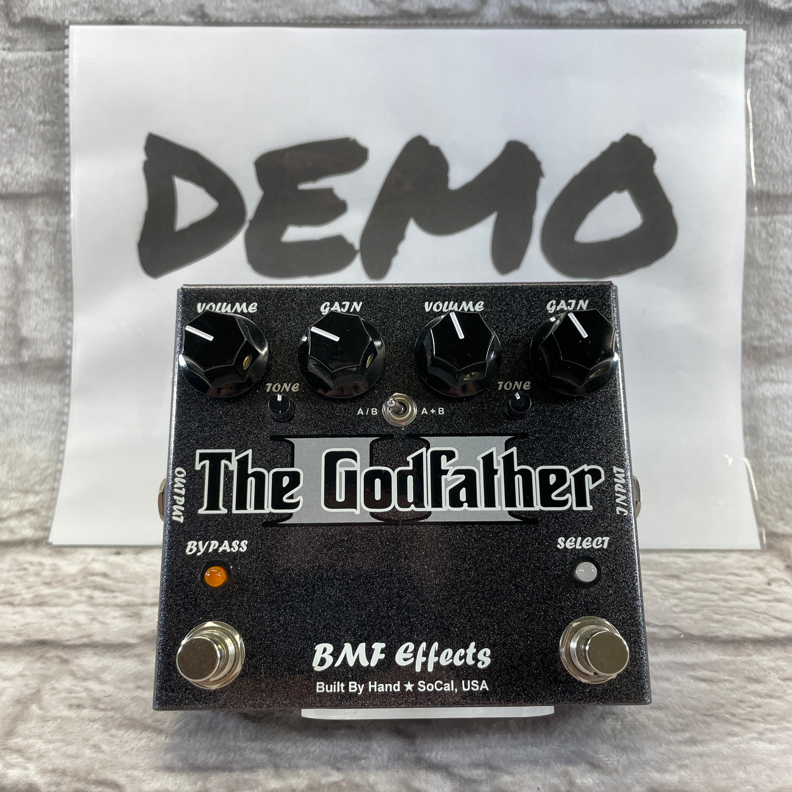 DEMO - BMF Effects The Godfather II Dual Overdrive Pedal