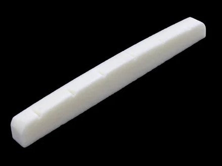 Allparts Radiused Slotted Bone Nut for Fender Guitars
