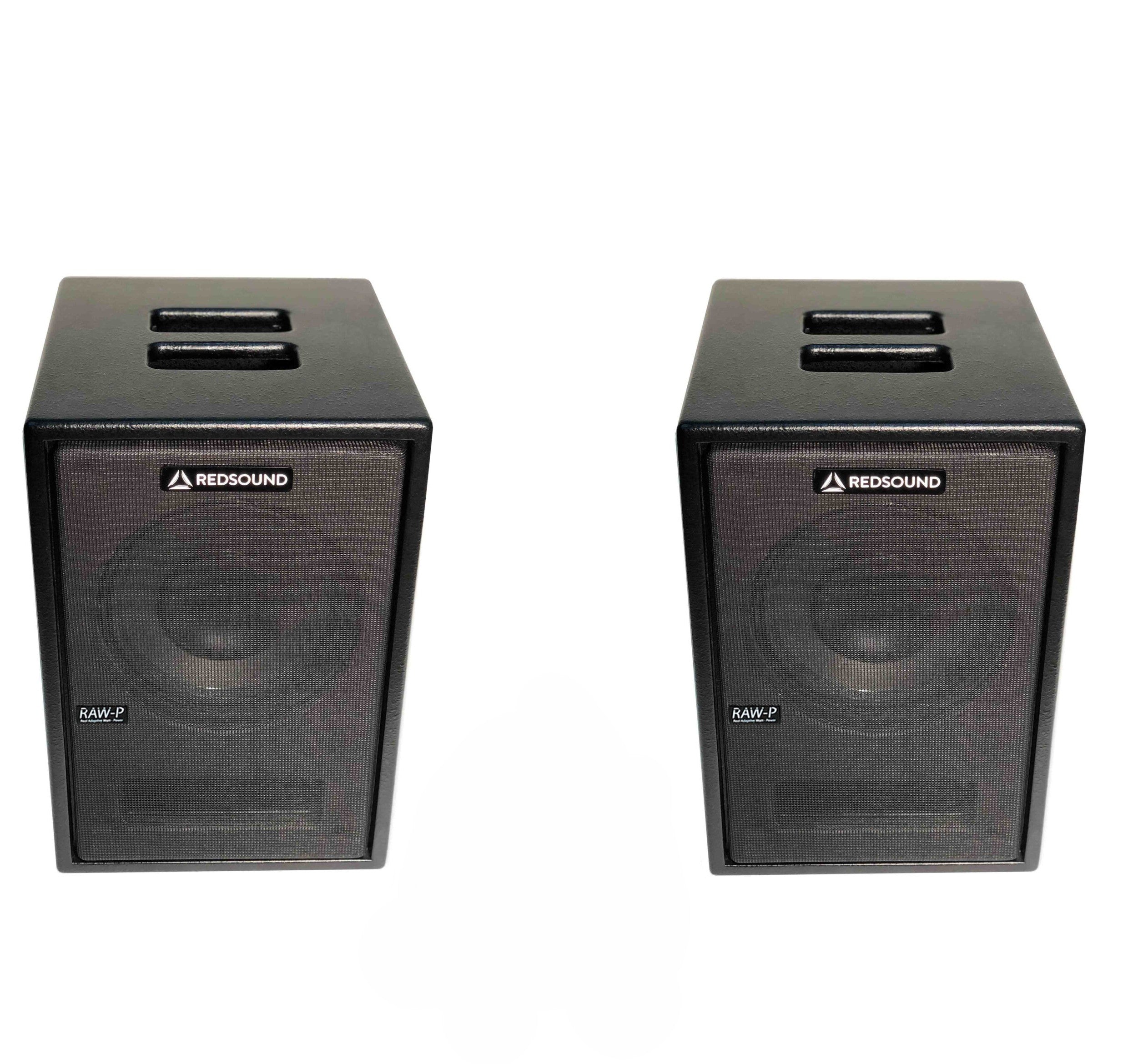 Red Sound ELIS.8 8" Stereo Bundle Active and Passive Cabinet