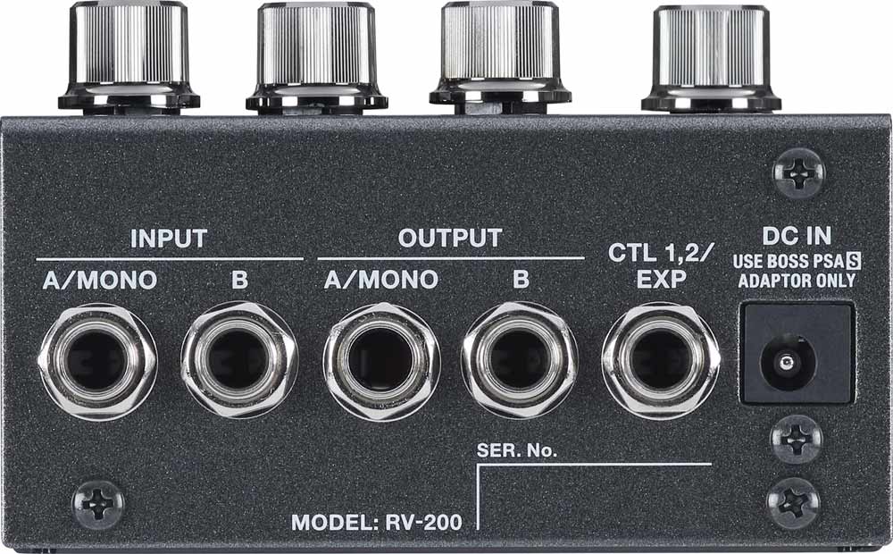 Boss RV-200 Reverb Effects Pedal