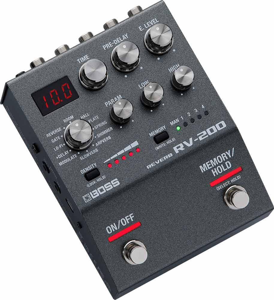 Boss RV-200 Reverb Effects Pedal