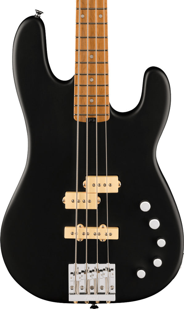 Charvel Pro-Mod San Dimas Bass PJ IV Guitar - Satin Black