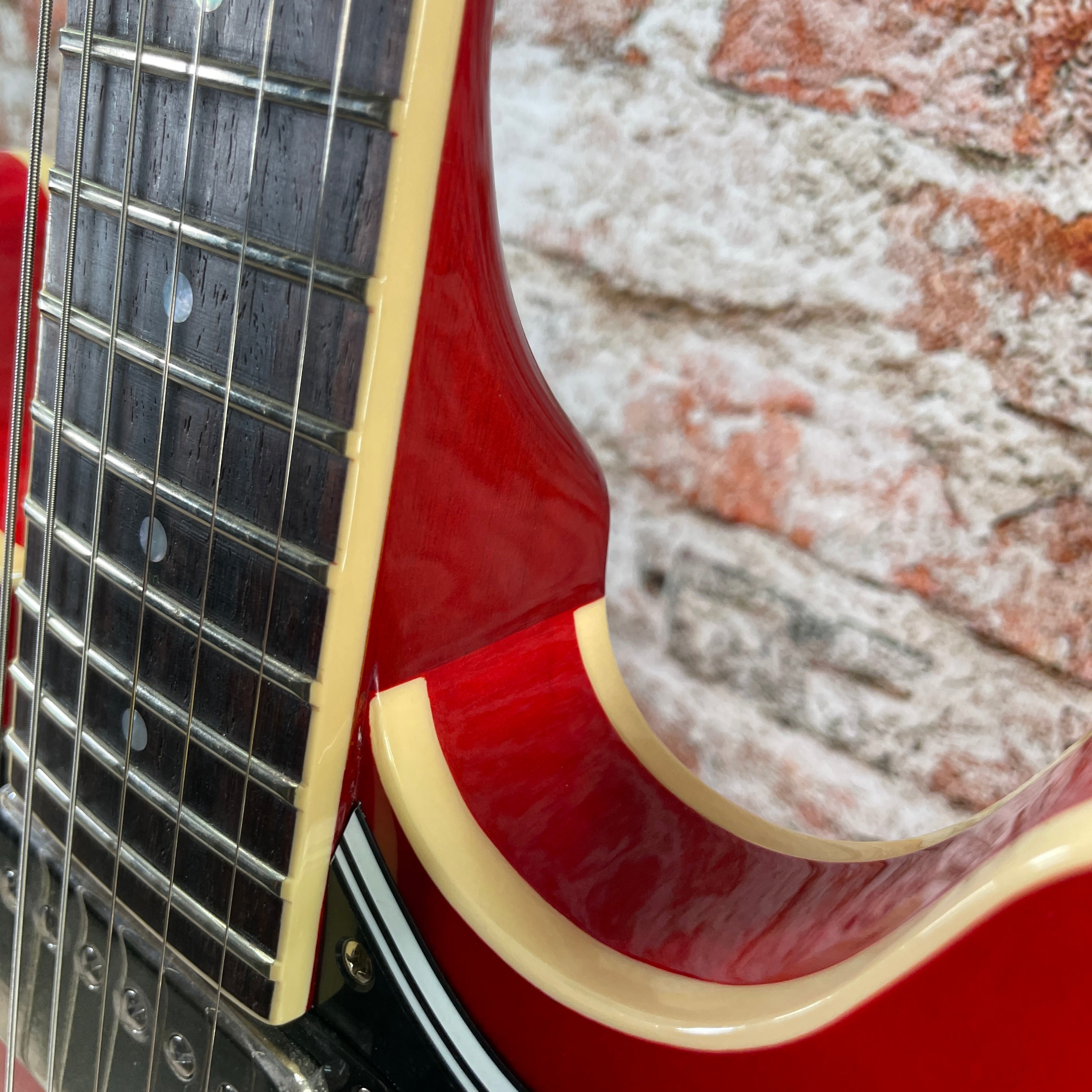 DEMO: Heritage Guitars Standard H535 Semi-Hollow Body Guitar - Trans Cherry