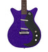 (Demo Unit) Danelectro Blackout 59 Electric Guitar - Purple Metal Flake