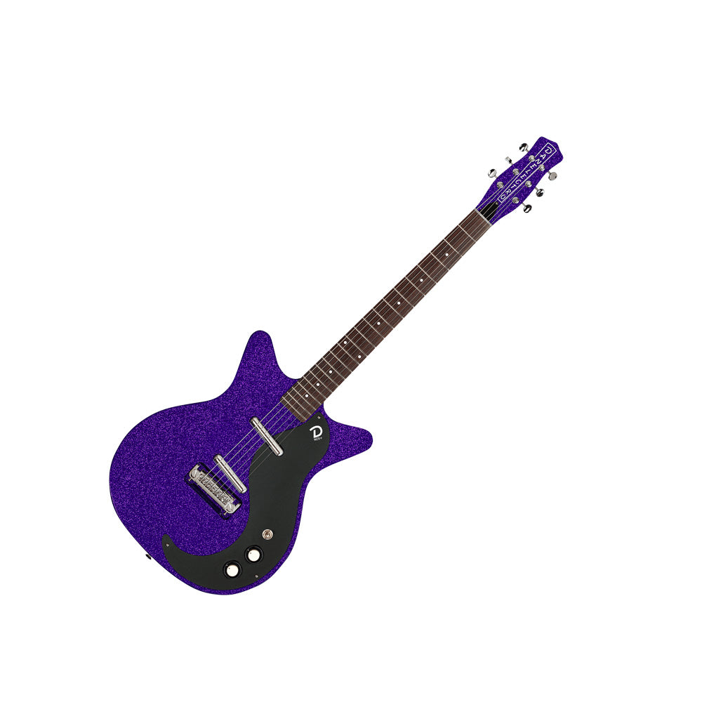 (Demo Unit) Danelectro Blackout 59 Electric Guitar - Purple Metal Flake