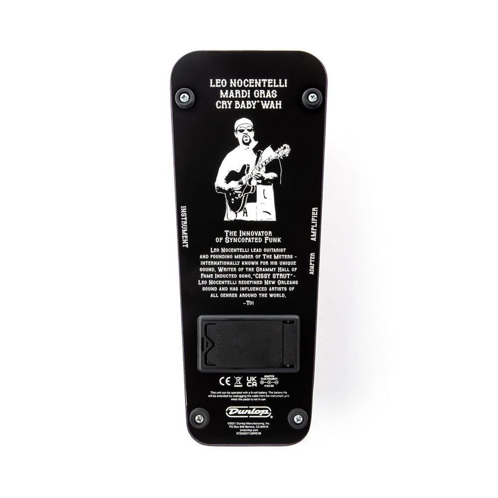 Dunlop Cry Baby Leo Nocentelli Signature Wah
