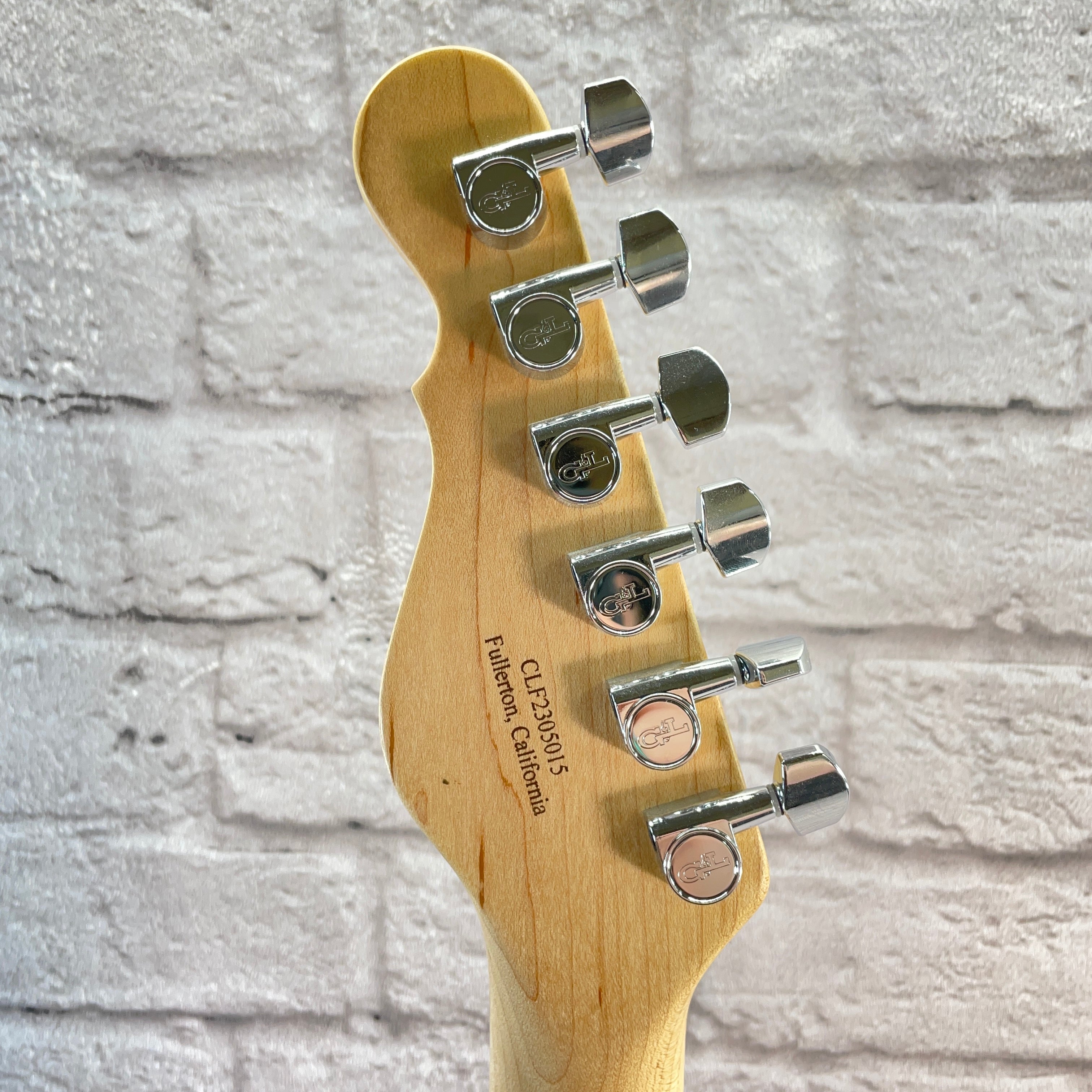 (Demo Model) : G&L Guitars Fullerton ASAT Classic Custom -  Autumn Burst