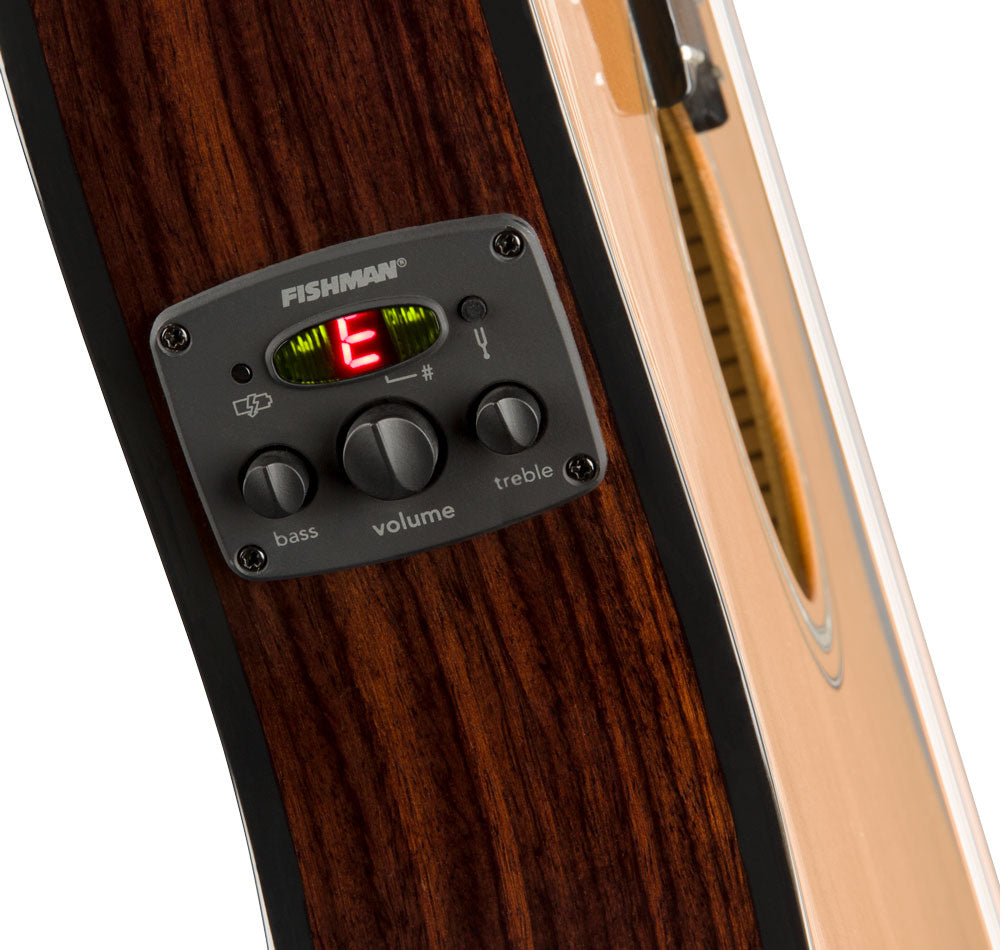 Fender CN-140SCE Nylon Thinline - Natural