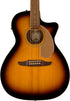 Fender Newporter Player Acoustic Guitar - Sunburst