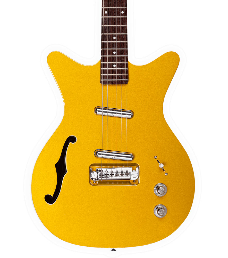 Danelectro Fifty Niner Electric Guitar - Gold