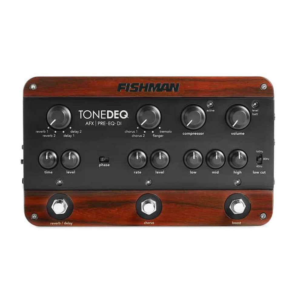 Fishman ToneDEQ Acoustic MULTI-EFFECTS | PREAMP | EQUALIZER | DI