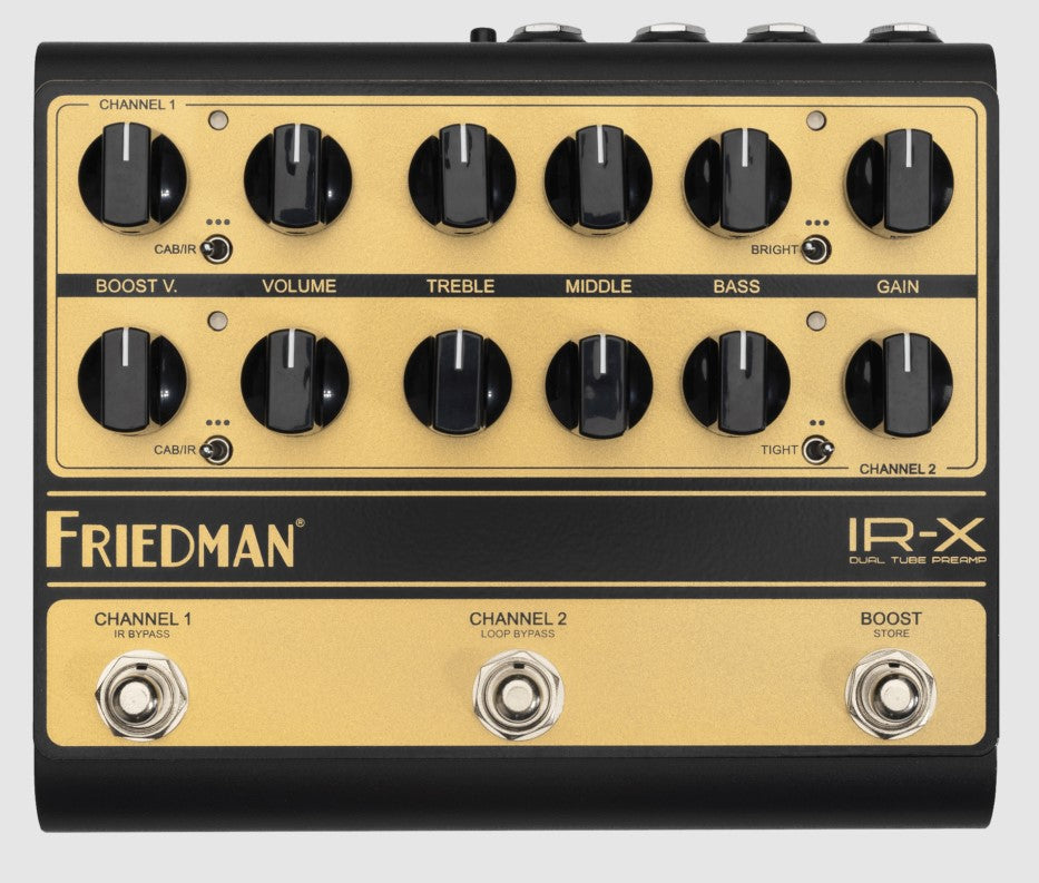 Friedman IR-X Dual Tube Preamp & DI