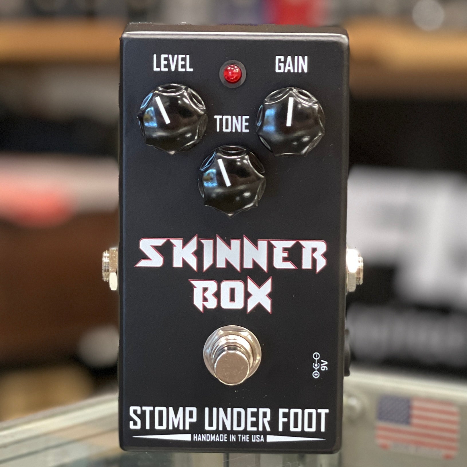 Stomp Under Foot Skinner Box Overdrive and Distortion Pedal – Flipside Music