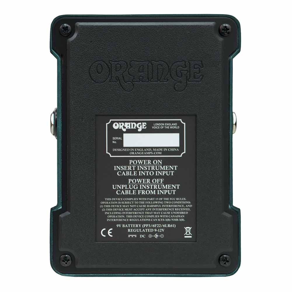 Orange Fur Coat Fuzz Pedal