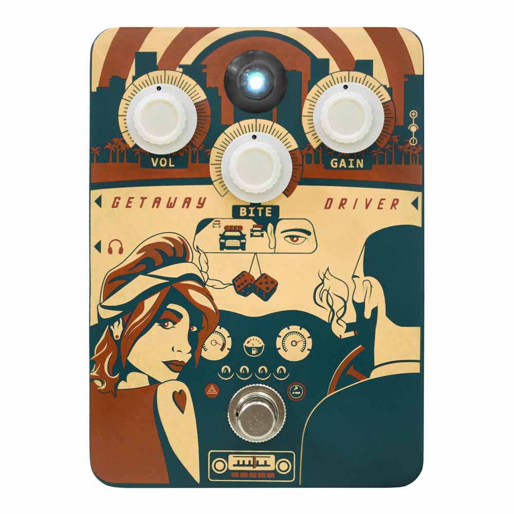 Orange Getaway Driver - Overdrive Pedal