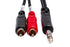 Hosa Insert Cable (1/4 in TRS to Dual RCA - 3m)