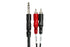 Hosa Insert Cable (1/4 in TRS to Dual RCA - 3m)