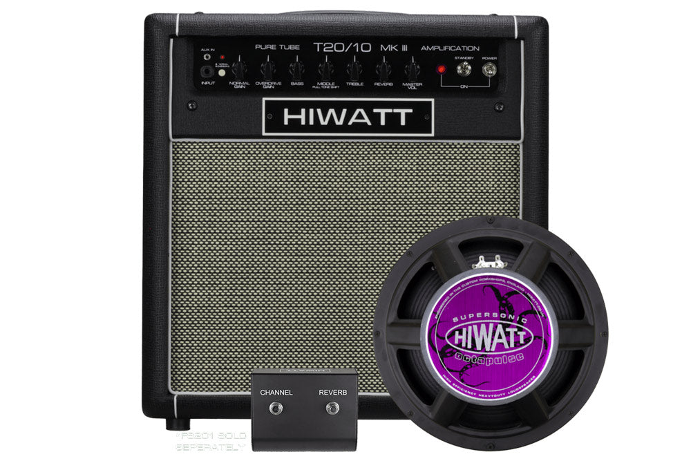 Hiwatt T20/10 MK III 2-Channel Combo Amp w/Spring Reverb