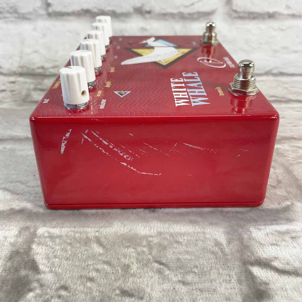 Used:  Crazy Tube Circuits White Whale Analog Spring Reverb / Tremolo Pedal