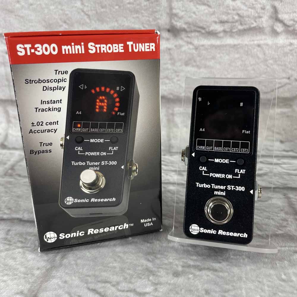 Used: Sonic Research Turbo Tuner ST-300 Mini