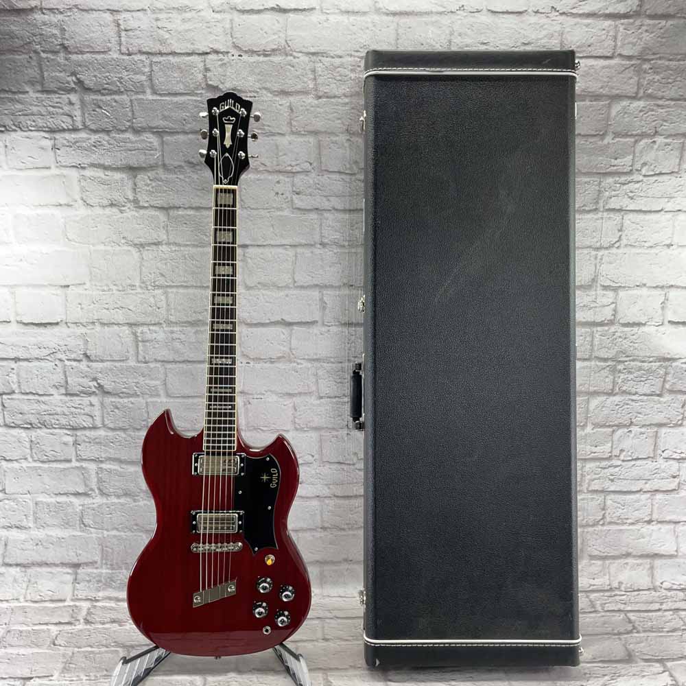 Used:  Guild Polara Newark St. Collection - Cherry Red