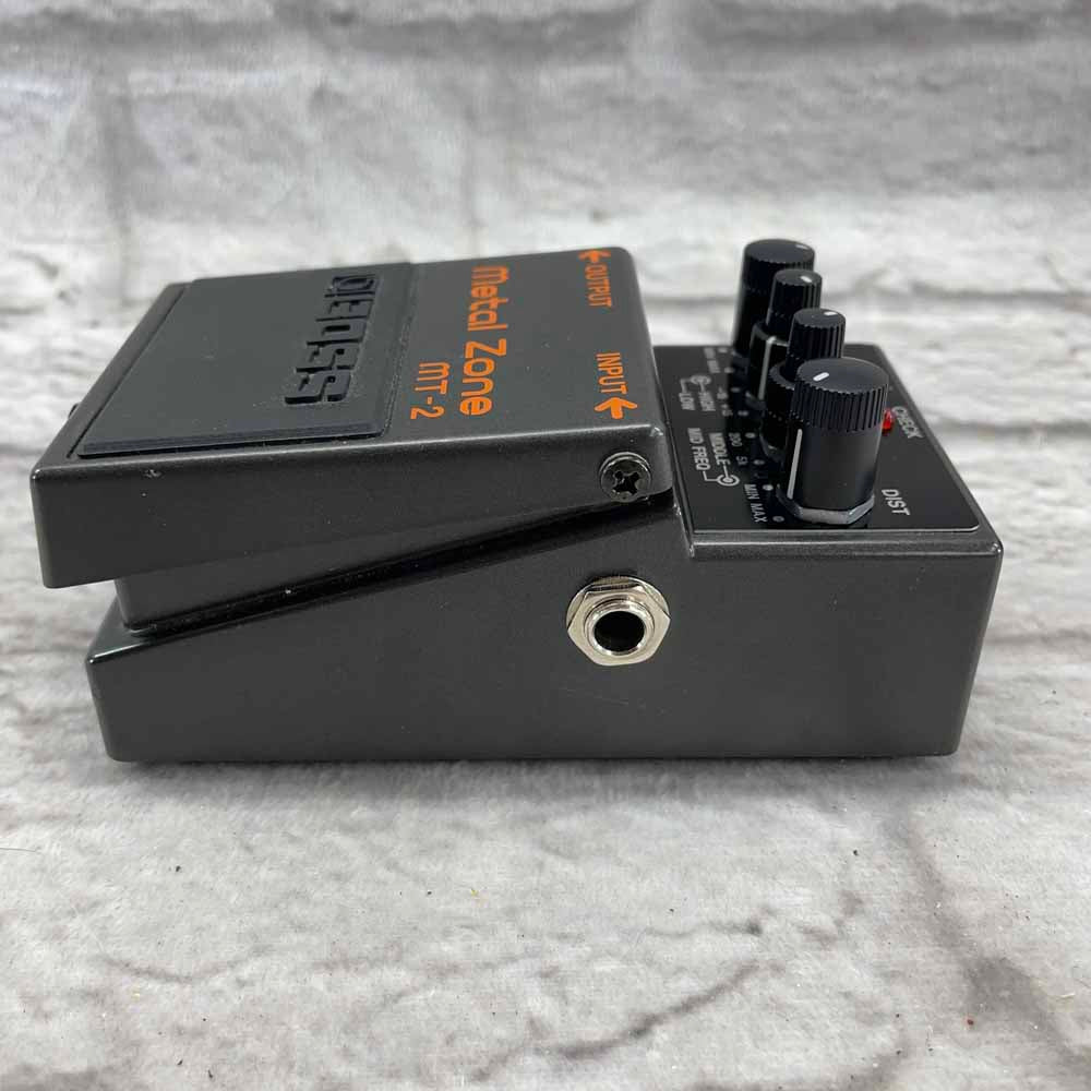 Used:  Boss MT-2 Metal Zone Distortion Pedal