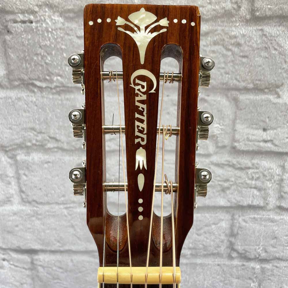 Used:  Crafter TNC035L Acoustic/Electric Guitar  - Natural