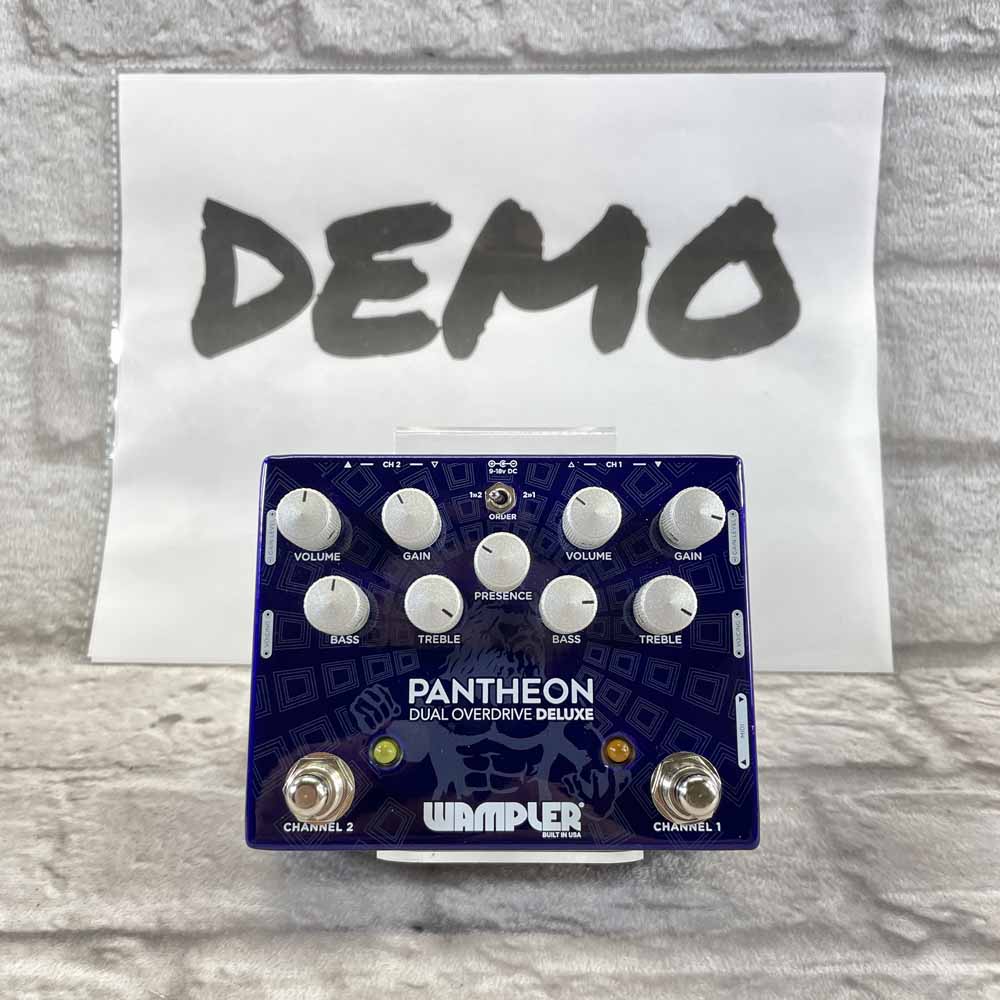 DEMO - Wampler Pantheon Deluxe Dual Overdrive Pedal