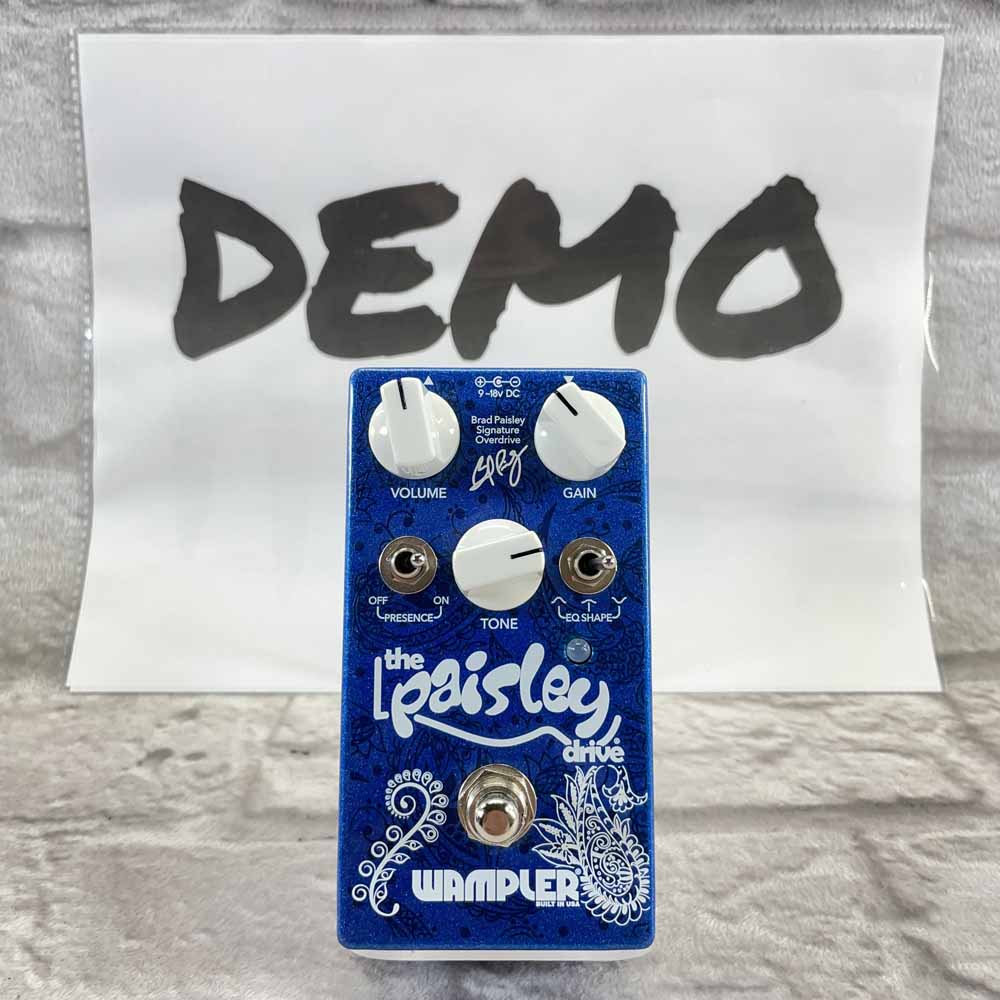 DEMO - Wampler Pedals Brad Paisley Signature Paisley Drive