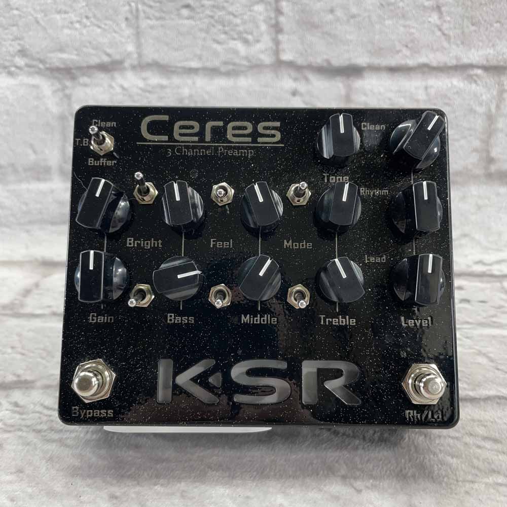 Used:  KSR Amplification - Ceres – 3 Channel Preamp Pedal