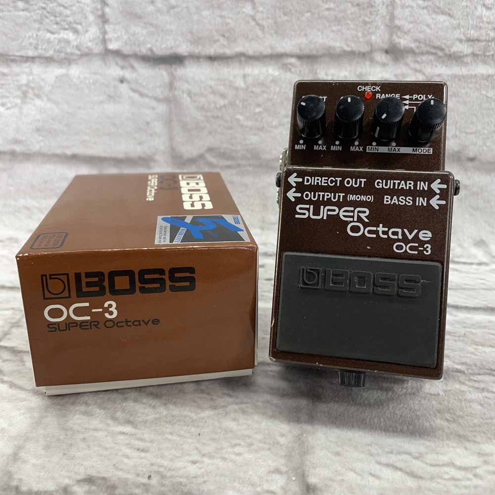 Used: Boss OC-3 Super Octave Pedal – Flipside Music