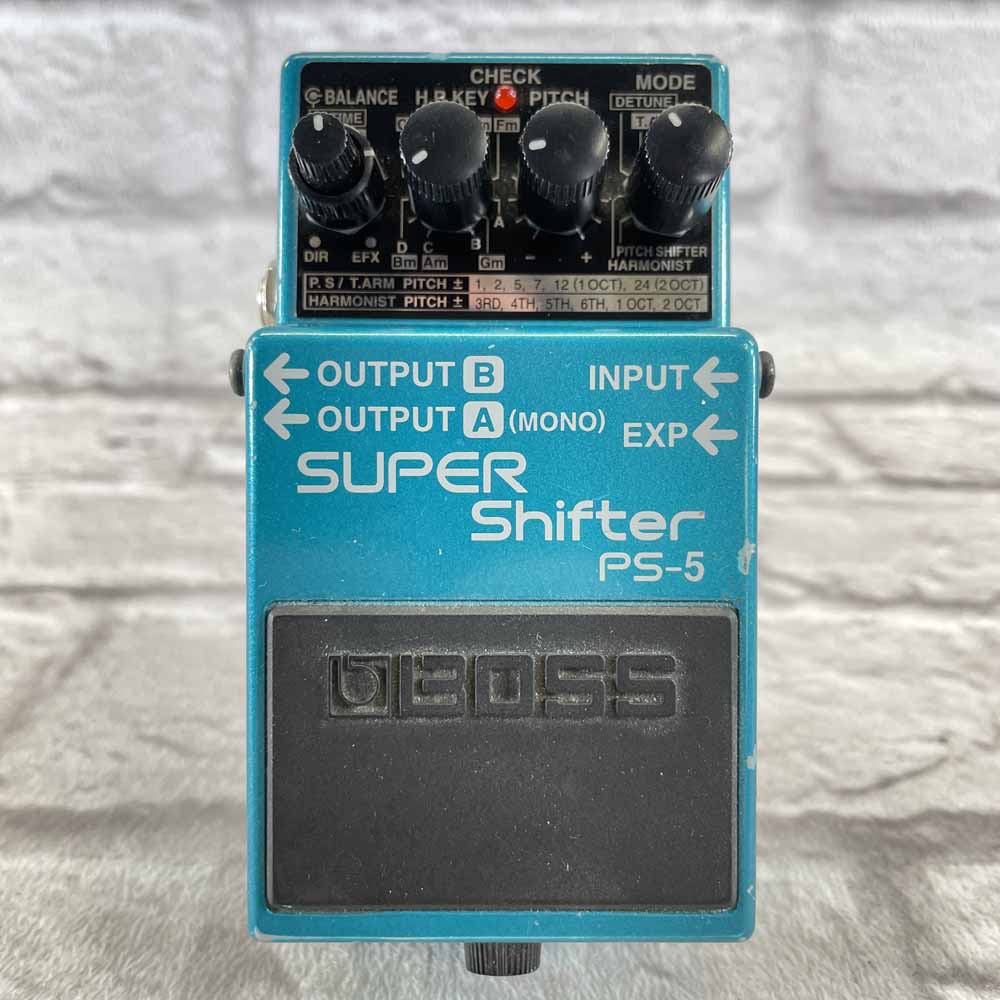 BOSS 【中古】 ピッチシフター エフェクター BOSS PS-5 SUPER