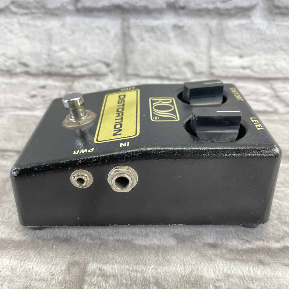 Used:  Ross Distortion Pedal (1980s)