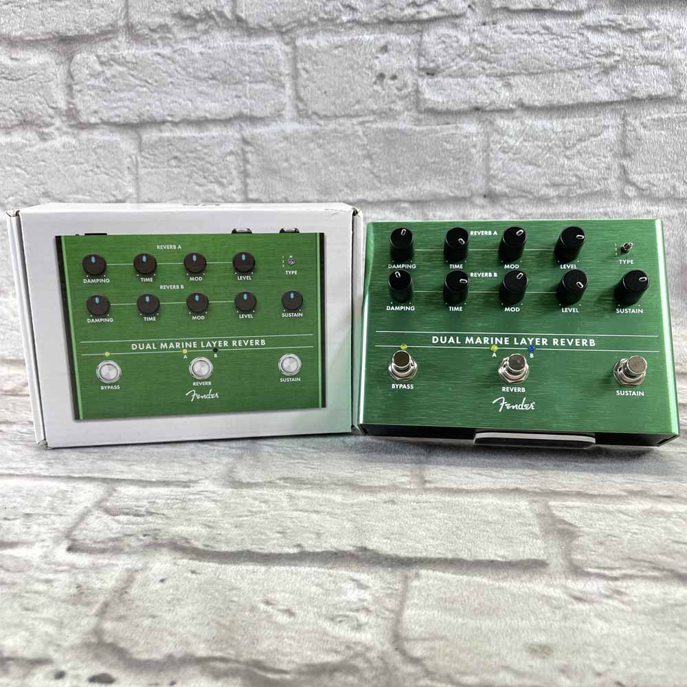 fender reverb pedal Fender Dual Marine Layer Reverb Pedal