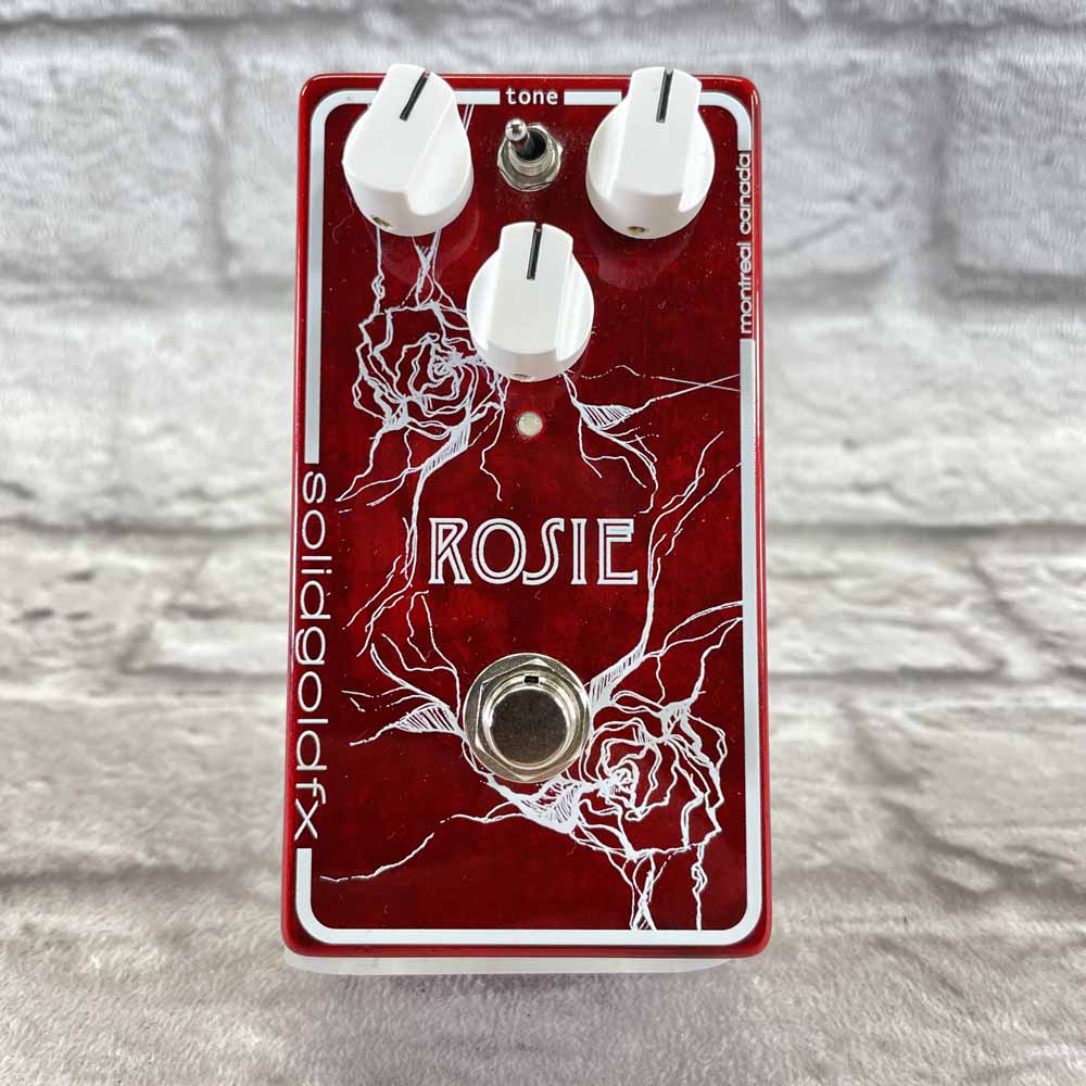 Used:  SolidGoldFX Rosie Fuzz Pedal