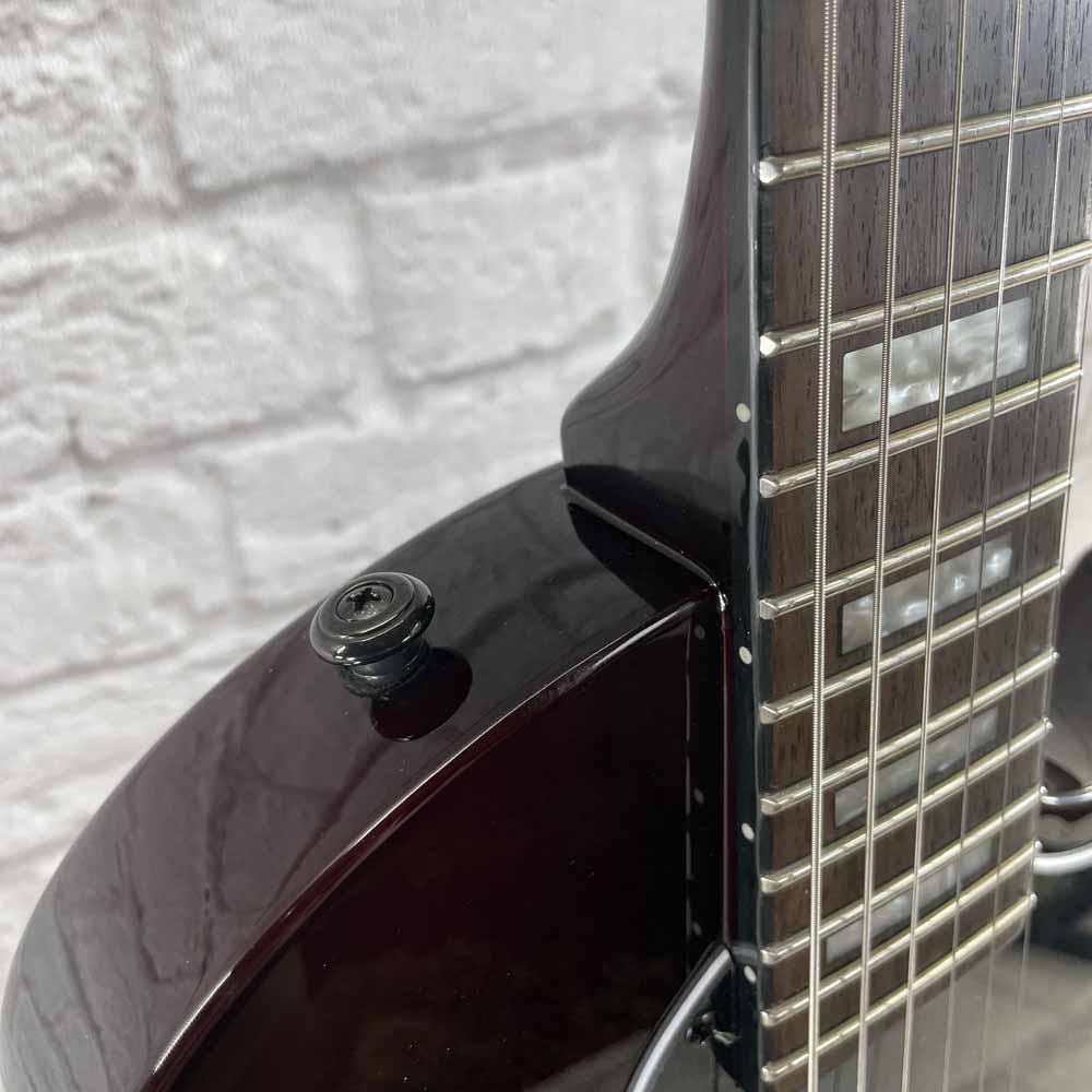 USED-B-Stock ESP LTD EC- 201FT Electric Guitar -  See Thru Black Cherry