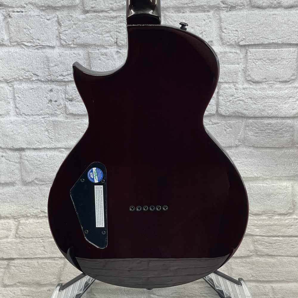 USED-B-Stock ESP LTD EC- 201FT Electric Guitar -  See Thru Black Cherry