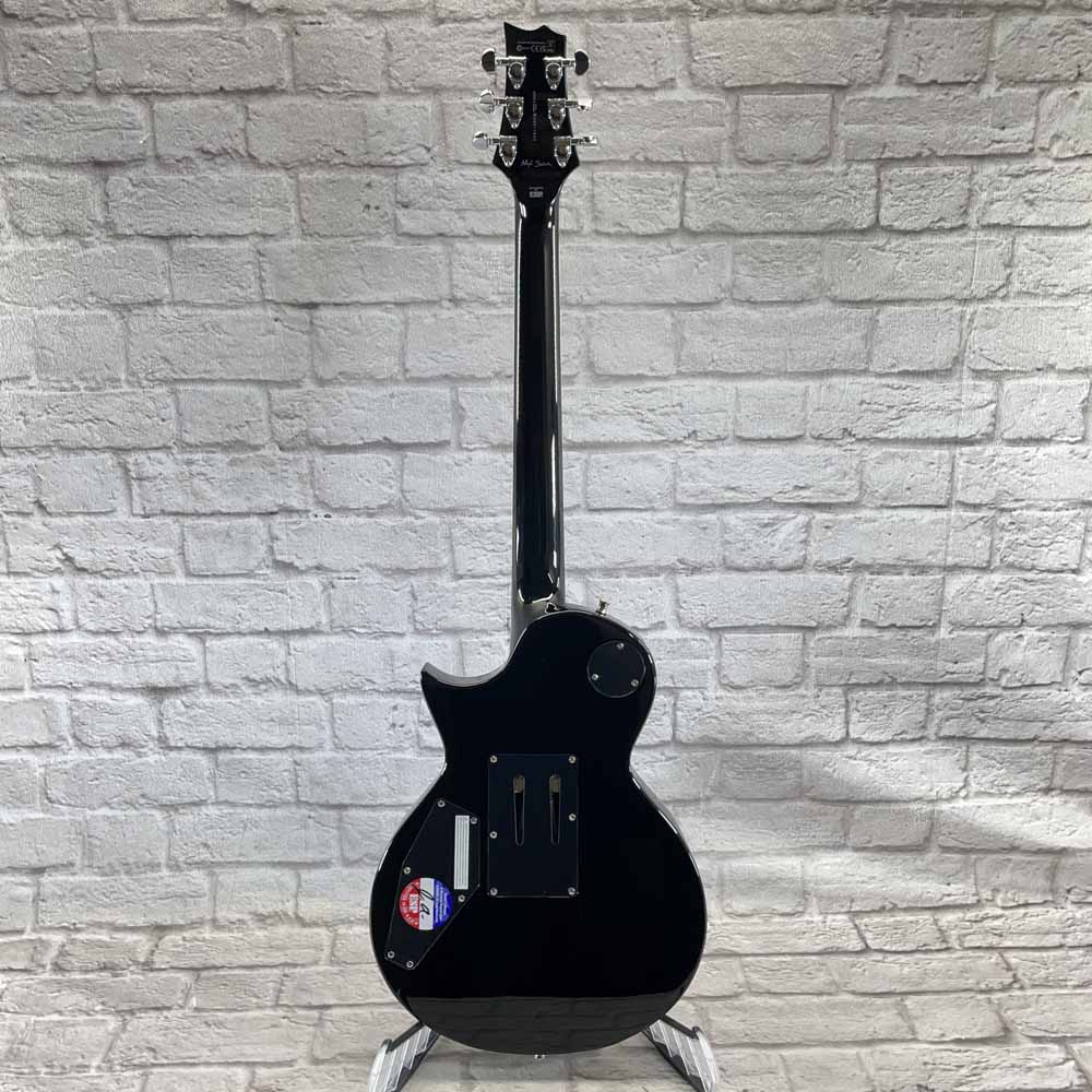 USED-B-STOCK ESP Alex Skolnick AS-1 FR FM Electric Guitar - Black Aqua Sunburst