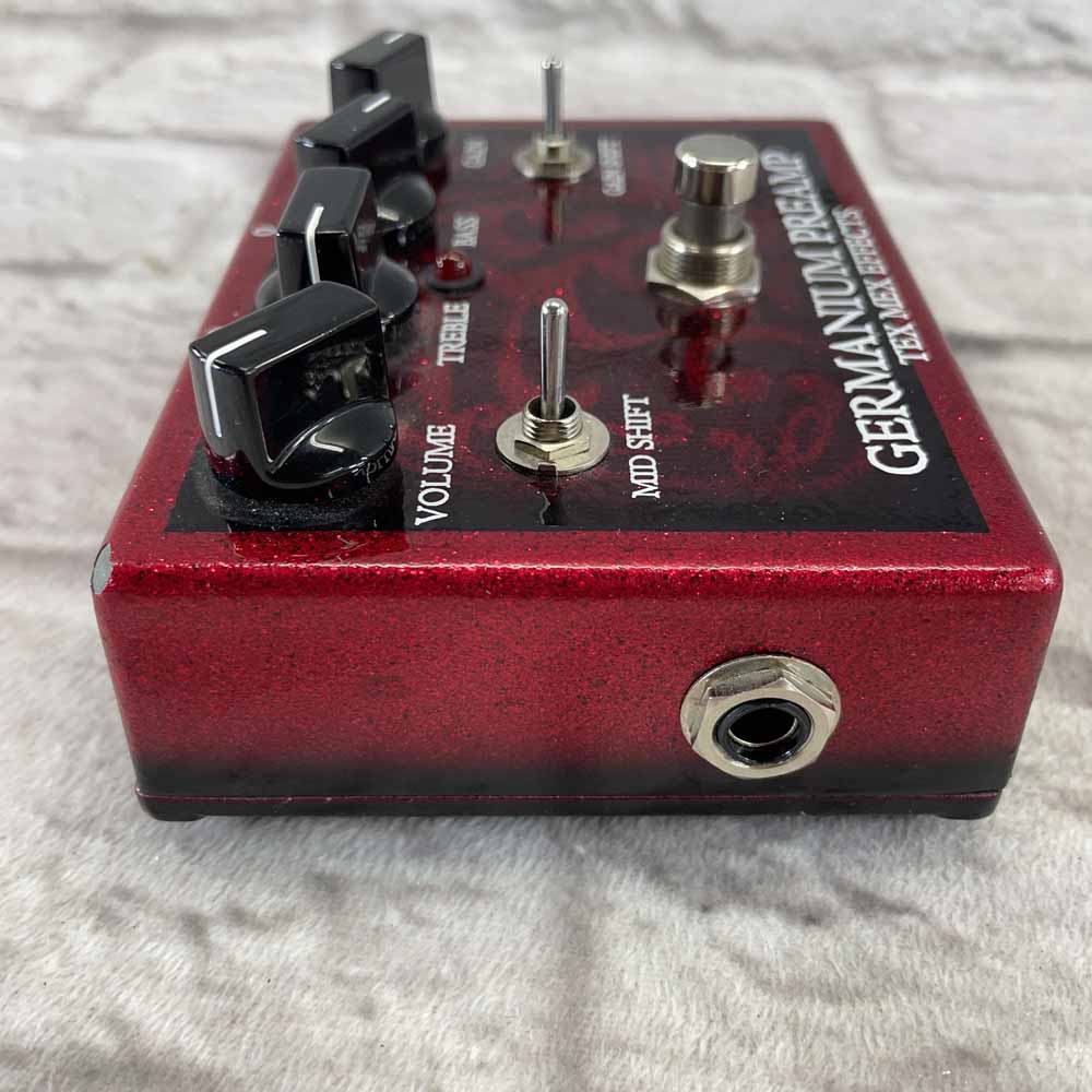 Used:  Tex Mex Effects Germanium Preamp Pedal