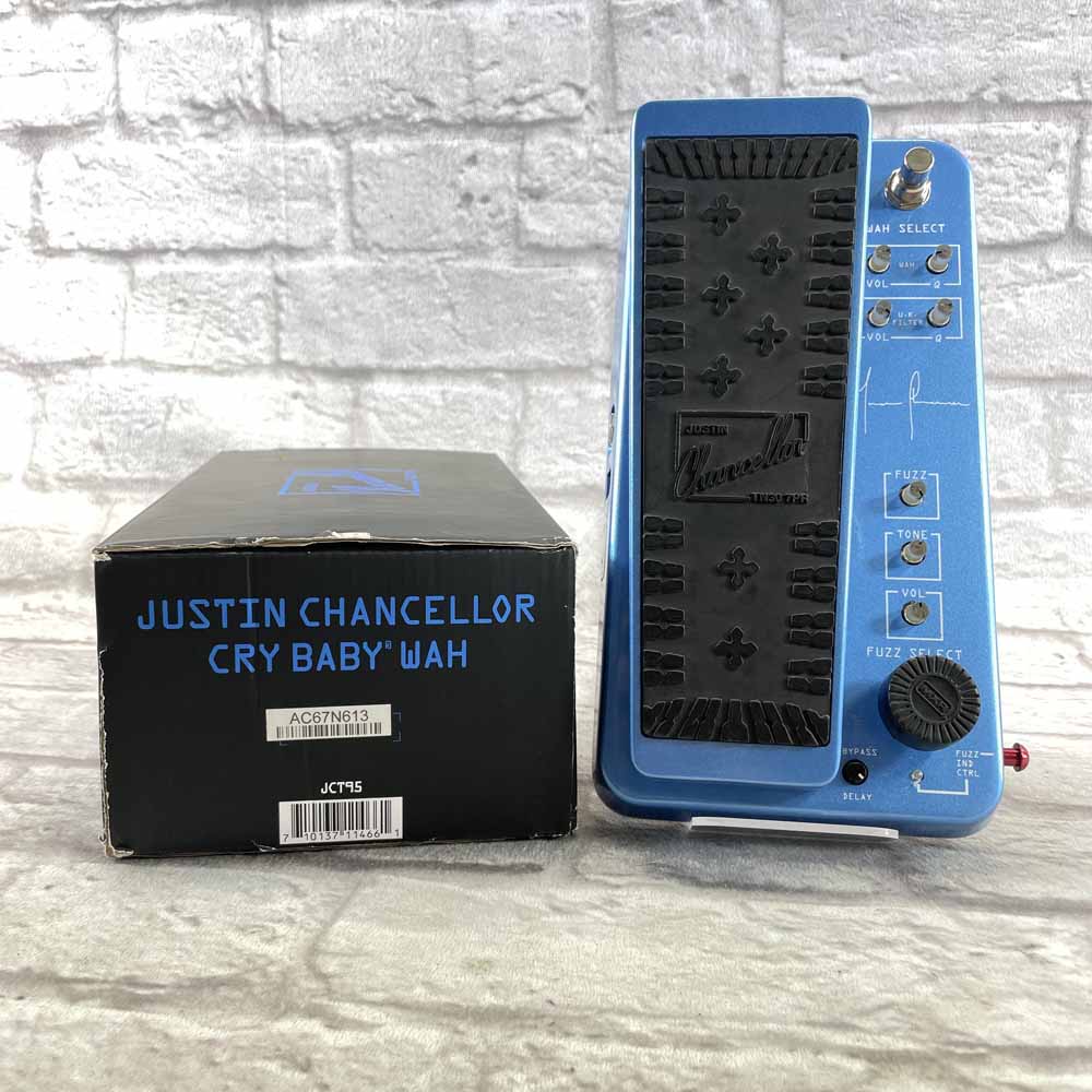justin chancellor wah pedal Used: Dunlop Justin Chancellor Cry Baby Wah Pedal