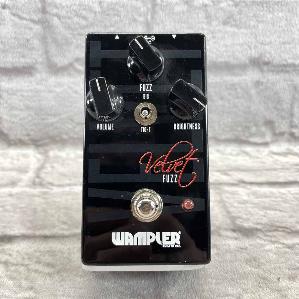 velvet fuzz pedal Used: Wampler Velvet Fuzz Pedal – Flipside Music