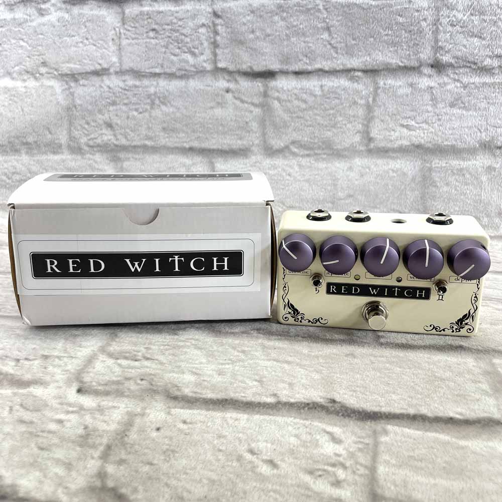 red witch pedal Used: Red Witch Binary Star Delay Pedal
