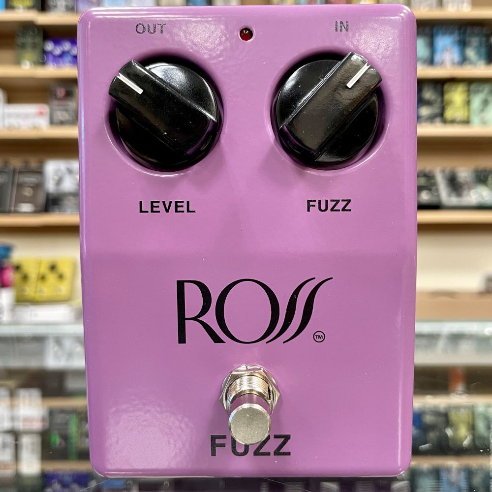 ross distortion pedal ROSS Electronics Fuzz Pedal – Flipside Music