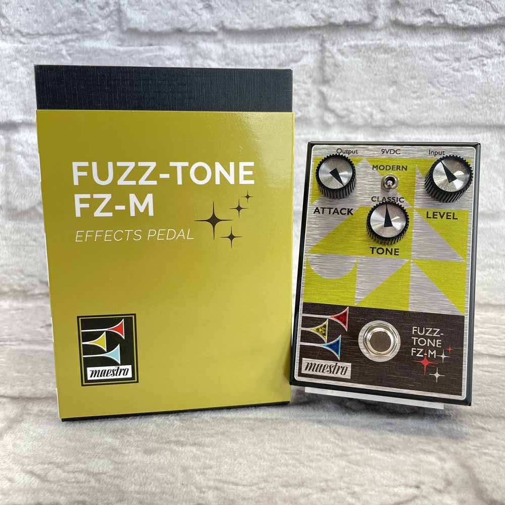 Used: Maestro Pedals Fuzz-Tone FZ-M Effects Pedal