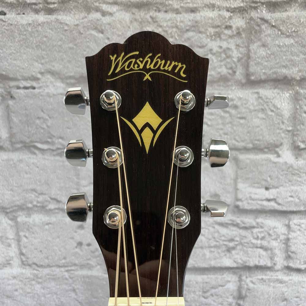 Used:  Washburn Guitars HG12S-0 Acoustic Guitar - Walnut