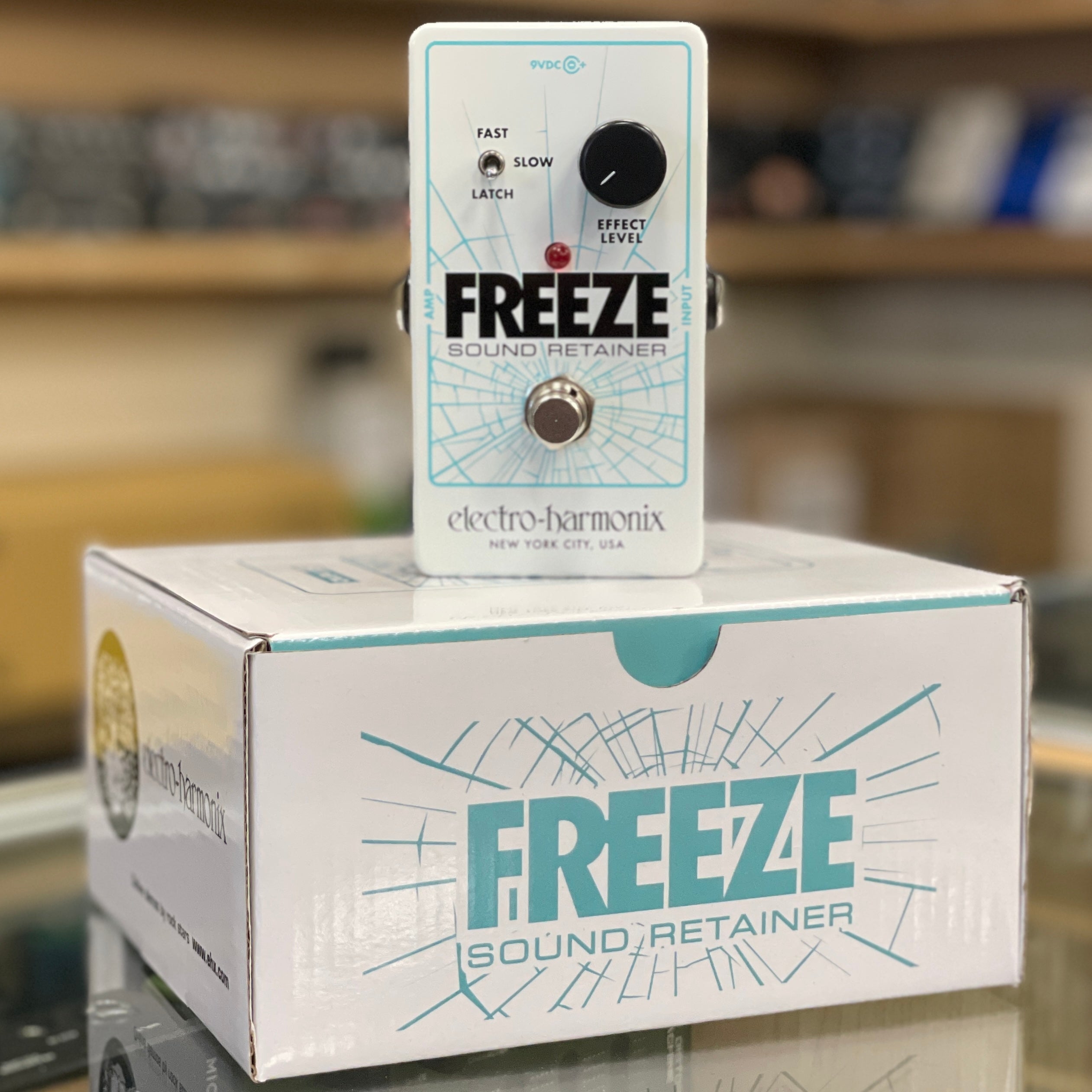 Electro-Harmonix Freeze Sound Retainer Sustain Pedal